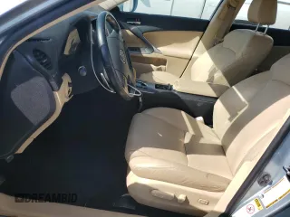 2008 Lexus IS 250 with VIN JTHBK262682078241, listed as a Copart auction lot 54893905 with 107,505 mi miles and Salvage Title. Bid and sale history available at carsss.com. Image 7.