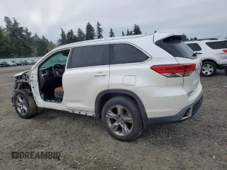 2018 Toyota Highlander Hybrid Limited with VIN 5TDDGRFH4JS052163, listed as a Copart auction lot 49333725 with 66,539 mi miles and Salvage title. Bid and sale history available at DreamBid. Image 2.