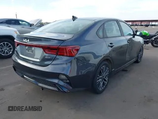 2023 Kia Forte GT-Line with VIN 3KPF54AD7PE672949, listed as a IAAI auction lot 41705154 with 14,897 mi miles. Bid and sale history available at carsss.com. Image 4.