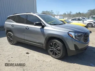 2020 GMC Terrain SLE with VIN 3GKALMEV5LL312611, listed as a Copart auction lot 47929805 with 152,484 mi miles and Non Repairable. Bid and sale history available at DreamBid. Image 4.