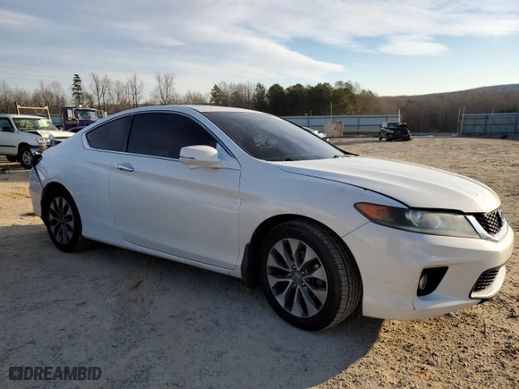 2014 Honda Accord Coupe EX-L with VIN 1HGCT1B87EA013229, listed as a Copart auction lot 43131245 with 173,182 mi miles and Salvage Title. Bid and sale history available at carsss.com. Image 4.