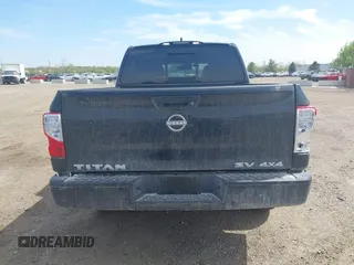 2024 Nissan Titan SV with VIN 1N6AA1EC6RN110607, listed as a IAAI auction lot 42167410 with 25,726 mi miles and . Bid and sale history available at DreamBid. Image 16.