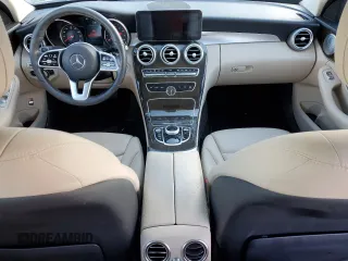 2020 Mercedes-Benz C 300 with VIN WDDWF8DB1LR546475, listed as a Copart auction lot 42337045 with 92,892 mi miles and Salvage title. Bid and sale history available at DreamBid. Image 8.