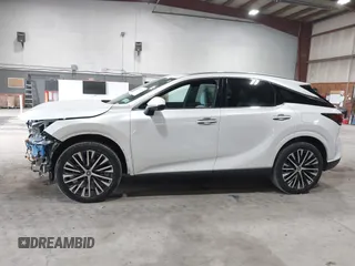 2024 Lexus RX 350h with VIN 2T2BBMCA6RC039544, listed as a IAAI auction lot 42224785 with 9,952 mi miles and . Bid and sale history available at DreamBid. Image 15.