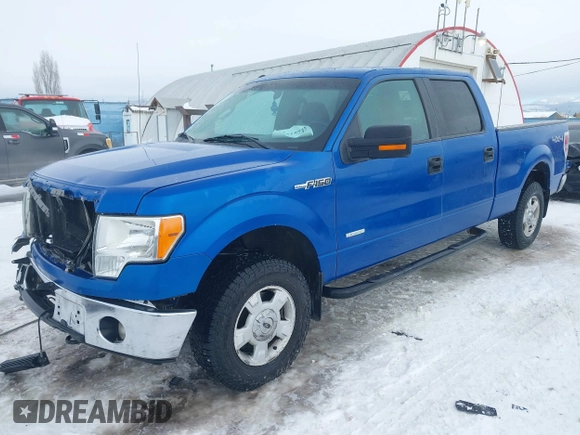 2011 Ford F-150 XLT with VIN 1FTFW1ET6BFC66155, listed as a IAAI auction lot 41515732 with 161,393 mi miles. Bid and sale history available at carsss.com. Image 18.