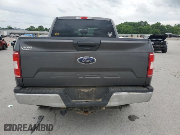2019 Ford F-150 XL with VIN 1FTEW1E59KKC05144, listed as a Copart auction lot 55276905 with 187,448 mi miles and Clean Title. Bid and sale history available at carsss.com. Image 6.