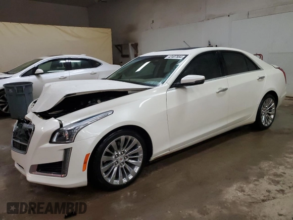 2014 Cadillac CTS Luxury RWD with VIN 1G6AR5SX2E0175586, listed as a Copart auction lot 42407884 with 78,308 mi miles and Clean Title. Bid and sale history available at carsss.com. Image 1.