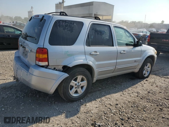 2006 Ford Escape with VIN 1FMYU95H36KA39667, listed as a Copart auction lot 80502834 with 171,026 mi miles and Salvage title. Bid and sale history available at DreamBid. Image 3.