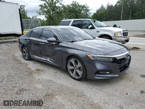 2019 Honda Accord Touring z VIN 1HGCV2F98KA006403, wystawiony jako Copart lot #51897185 z przebiegiem 105 136 mil mil oraz Szkoda całkowita • Salvage title. Historia ofert i sprzedaży dostępna na DreamBid. Obrazek 4.