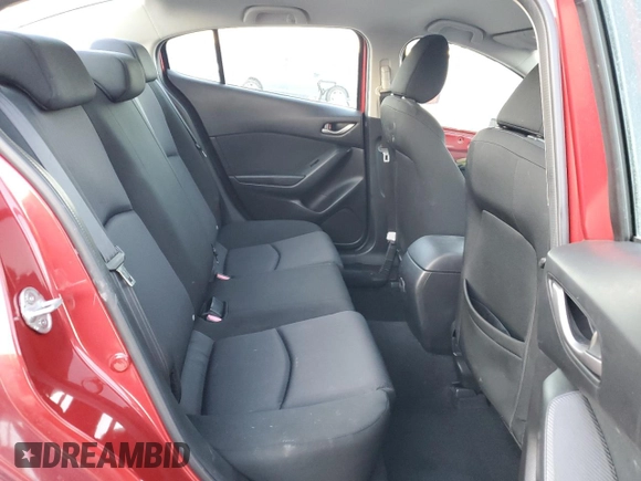 2014 Mazda 3 i SV with VIN JM1BM1T78E1185394, listed as a Copart auction lot 88788315 with 106,915 mi miles and Salvage Title. Bid and sale history available at DreamBid. Image 10.