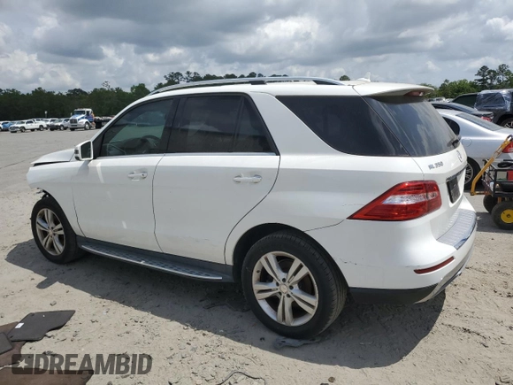 2015 Mercedes-Benz M ML 350 with VIN 4JGDA5JB2FA588672, listed as a Copart auction lot 54306575 with 161,896 mi miles and Clean Title. Bid and sale history available at carsss.com. Image 2.