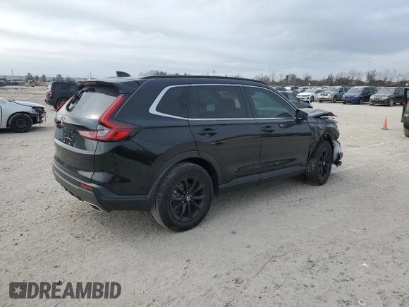 2024 Honda CR-V Sport with VIN 7FARS5H57RE008601, listed as a Copart auction lot 43559085 with 17,687 mi miles and Salvage Title. Bid and sale history available at DreamBid. Image 3.