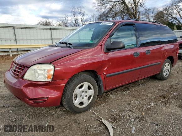 2005 Ford Freestar SE z VIN 2FMZA516X5BA62964, wystawiony jako Copart lot #47916565 z przebiegiem 89 196 mil mil oraz Szkoda całkowita • Salvage title. Historia ofert i sprzedaży dostępna na DreamBid. Obrazek 1.