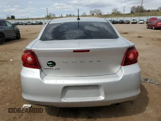 2012 Dodge Avenger SE with VIN 1C3CDZAB7CN322846, listed as a Copart auction lot 52442395 with 152,447 mi miles and Salvage Title. Bid and sale history available at carsss.com. Image 6.