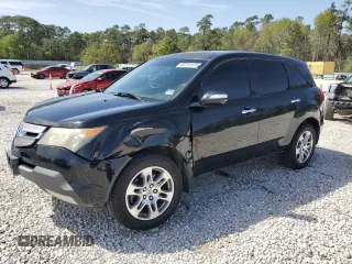 2007 Acura MDX Tech Pkg with VIN 2HNYD28337H550925, listed as a Copart auction lot 49714175 with 149,916 mi miles and Salvage Title. Bid and sale history available at carsss.com. Image 1.