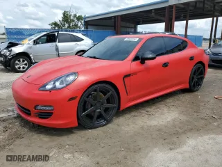 2012 Porsche Panamera S Hybrid with VIN WP0AD2A79CL045571, listed as a Copart auction lot 70634554 with 79,985 mi miles and Salvage Title. Bid and sale history available at carsss.com. Image 1.