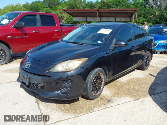 2013 Mazda 3 i SV with VIN JM1BL1TF4D1846007, listed as a IAAI auction lot 42206373 with 94,291 mi miles and . Bid and sale history available at DreamBid. Image 2.