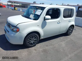 2010 Nissan Cube 1.8 S with VIN JN8AZ2KR1AT150348, listed as a IAAI auction lot 42054036 with 165,425 mi miles. Bid and sale history available at carsss.com. Image 2.