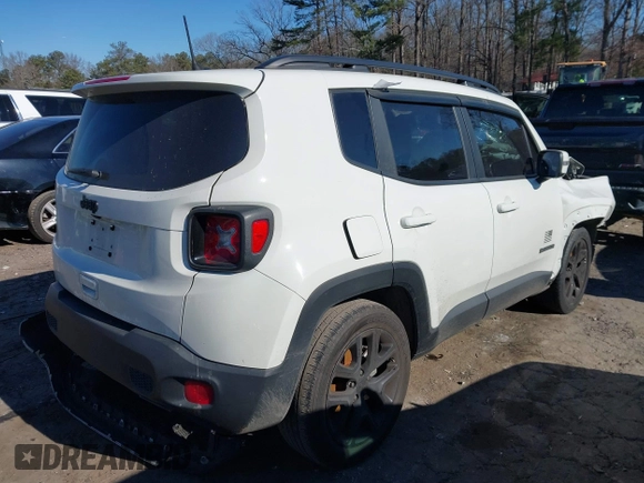 2018 Jeep Renegade Altitude with VIN ZACCJABB7JPJ09675, listed as a IAAI auction lot 41237405 with 64,103 mi miles and . Bid and sale history available at DreamBid. Image 4.