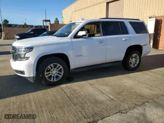 2016 Chevrolet Tahoe LT with VIN 1GNSCBKC1GR311291, listed as a Copart auction lot 49956735 with 128,834 mi miles and Salvage Title. Bid and sale history available at carsss.com. Image 1.