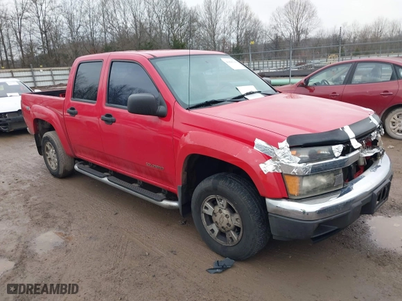 2005 Chevrolet Colorado 1SE LS Z71 with VIN 1GCDS136858136905, listed as a IAAI auction lot 41426716 with 335,182 mi miles. Bid and sale history available at carsss.com. Image 1.