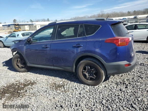 2014 Toyota RAV4 LE with VIN 2T3ZFREV1EW121458, listed as a Copart auction lot 46948025 with 157,850 mi miles and Salvage Title. Bid and sale history available at carsss.com. Image 2.