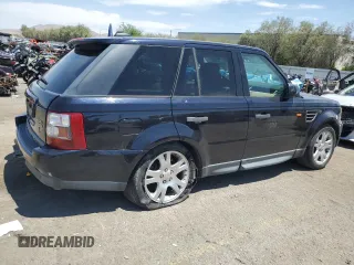 2006 Land Rover Range Rover Sport HSE with VIN SALSF254X6A920423, listed as a Copart auction lot 61099565 with 172,730 mi miles and Salvage title. Bid and sale history available at DreamBid. Image 3.