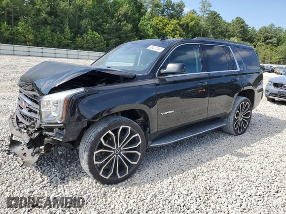 2015 GMC Yukon SLT with VIN 1GKS2BKC2FR666386, listed as a Copart auction lot 68471204 with 154,041 mi miles and Salvage Title. Bid and sale history available at carsss.com. Image 1.