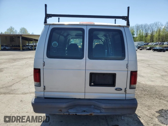 2007 Ford Econoline Cargo Commercial with VIN 1FTNE14W17DB31257, listed as a Copart auction lot 55140055 with 318,512 mi miles and Clean Title. Bid and sale history available at DreamBid. Image 6.