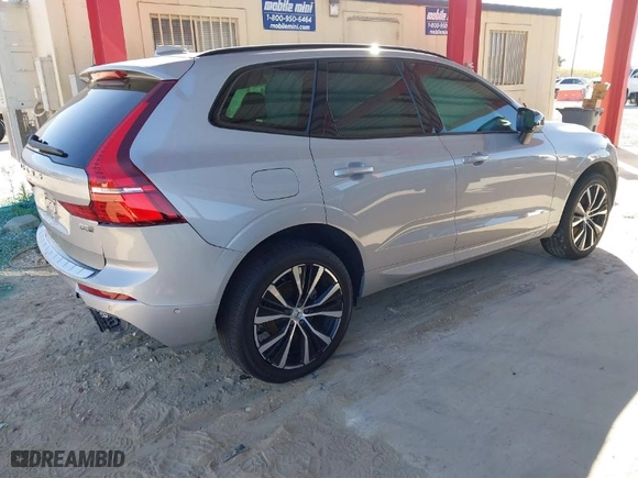 2024 Volvo XC60 Plus Dark Theme with VIN YV4L12RL8R1840809, listed as a IAAI auction lot 41097119 with 24,845 mi miles. Bid and sale history available at carsss.com. Image 4.