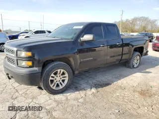 2014 Chevrolet Silverado 1500 Work Truck with VIN 1GCVKPEHXEZ158260, listed as a Copart auction lot 52261875 with 182,088 mi miles and Clean Title. Bid and sale history available at DreamBid. Image 1.