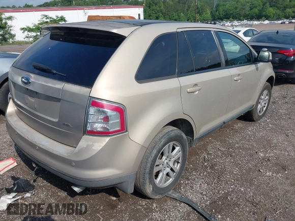 2007 Ford Edge SEL PLUS with VIN 2FMDK39C07BA72489, listed as a IAAI auction lot 42184160 with 193,123 mi miles. Bid and sale history available at carsss.com. Image 4.