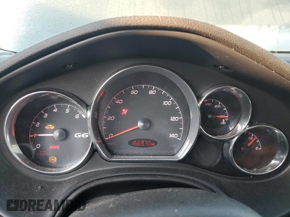 2005 Pontiac G6 GT with VIN 1G2ZH528754128062, listed as a Copart auction lot 50769745 with 166,970 mi miles and Salvage Title. Bid and sale history available at carsss.com. Image 9.