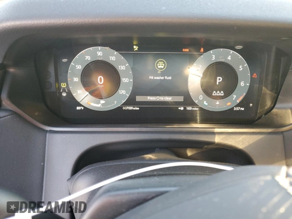 2024 Land Rover Range Rover Velar Dynamic SE с VIN SALYL2EX0RA391582, выставлен на аукционе Copart как лот 85525404 с пробегом 7 159 миль миль и Списание • Salvage title. История ставок и продаж доступна на DreamBid. Изображение 9.