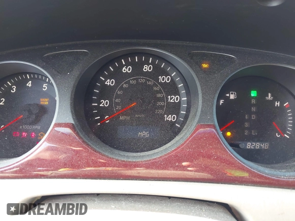 2004 Lexus ES 330 with VIN JTHBA30G345032839, listed as a IAAI auction lot 41976305 with 82,848 mi miles. Bid and sale history available at carsss.com. Image 7.