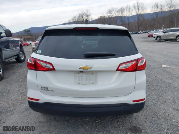 2021 Chevrolet Equinox LS with VIN 3GNAXHEV8MS135543, listed as a IAAI auction lot 41629456 with 43,482 mi miles. Bid and sale history available at carsss.com. Image 17.