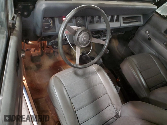 1990 Jeep Wrangler "S" with VIN 2J4FY19E7LJ511490, listed as a Copart auction lot 83990684 with 133,833 mi miles and Clean Title. Bid and sale history available at carsss.com. Image 8.