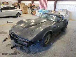 1981 Chevrolet Corvette with VIN 1G1AY8763BS411382, listed as a Copart auction lot 46404285 with 79,581 mi miles and Clean Title. Bid and sale history available at carsss.com. Image 1.