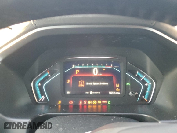 2019 Honda Odyssey Touring with VIN 5FNRL6H83KB085223, listed as a Copart auction lot 87628395 with 163,035 mi miles and Salvage Title. Bid and sale history available at carsss.com. Image 9.