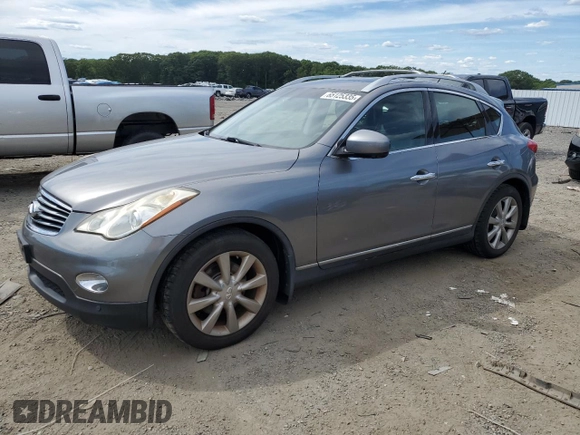 2012 Infiniti EX Journey with VIN JN1AJ0HR8CM453402, listed as a Copart auction lot 65125335 with 127,290 mi miles and Clean title. Bid and sale history available at DreamBid. Image 1.