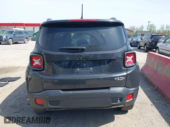 2016 Jeep Renegade Latitude with VIN ZACCJBBT0GPD04026, listed as a IAAI auction lot 42012920 with 182,076 mi miles. Bid and sale history available at carsss.com. Image 16.