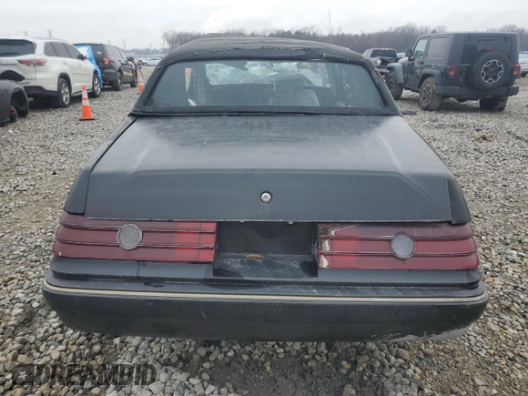 1984 Mercury Cougar LS with VIN 1MEBP92F8EA636661, listed as a Copart auction lot 42026605 with 92,948 mi miles and Salvage Title. Bid and sale history available at carsss.com. Image 6.