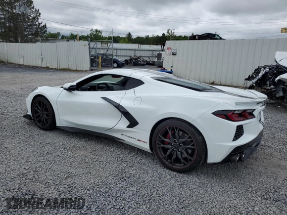 2023 Chevrolet Corvette 1LT z VIN 1G1YA2D40P5113283, wystawiony jako Copart lot #58986635 z przebiegiem Nie podano mil oraz Szkoda całkowita • Salvage title. Historia ofert i sprzedaży dostępna na DreamBid. Obrazek 2.
