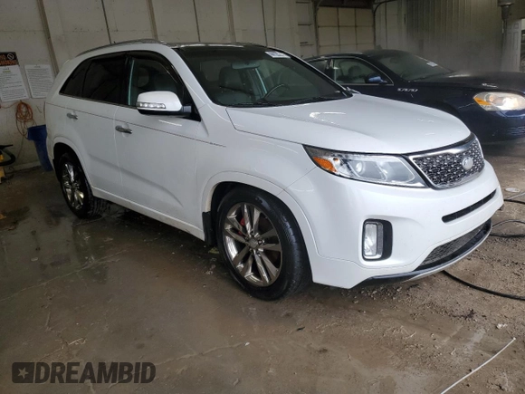 2014 Kia Sorento SX Limited with VIN 5XYKW4A77EG465919, listed as a Copart auction lot 44125355 with 193,544 mi miles and Salvage Title. Bid and sale history available at carsss.com. Image 4.