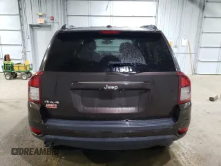2014 Jeep Compass Latitude with VIN 1C4NJDEB3ED623018, listed as a Copart auction lot 69662954 with 121,115 mi miles and Salvage Title. Bid and sale history available at carsss.com. Image 6.