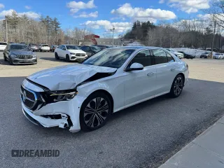 2025 Mercedes-Benz E 350 with VIN W1KLF4HB9SA111397, listed as a Copart auction lot 48554255 with 50 mi miles and Clean Title. Bid and sale history available at DreamBid. Image 2.
