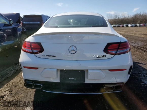 2019 Mercedes-Benz C 63 S AMG with VIN WDDWJ8HB5KF855455, listed as a Copart auction lot 49669255 with 35,982 mi miles and Salvage title. Bid and sale history available at DreamBid. Image 6.