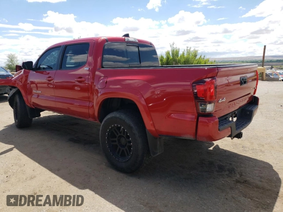 2020 Toyota Tacoma SR5 with VIN 3TMCZ5AN1LM365508, listed as a Copart auction lot 55976115 with 83,839 mi miles and Salvage title. Bid and sale history available at DreamBid. Image 2.