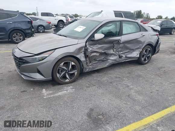2023 Hyundai Elantra SEL with VIN KMHLS4AG5PU551582, listed as a IAAI auction lot 41286733 with 73,109 mi miles and . Bid and sale history available at DreamBid. Image 17.