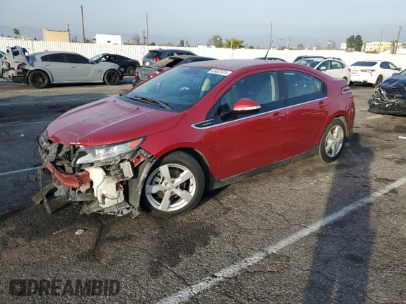 2013 Chevrolet Volt with VIN 1G1RH6E44DU143359, listed as a Copart auction lot 43482525 with 89,806 mi miles and Salvage Title. Bid and sale history available at carsss.com. Image 1.